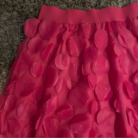 Polka Dot Applique High Waisted Skirt - Picture 11 of 16